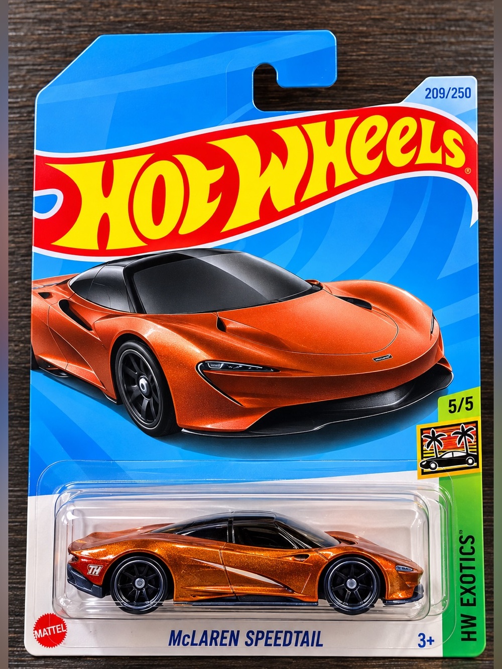 STH - 2025 Hot Wheels McLaren Speedtail Super Treasure Hunt 209/250
